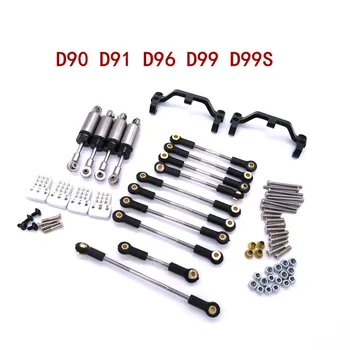 Modified Metal Steering Link Chassis Pull Rods Drag Rods Suspension Link Mount for MN Model D90 D91 D96 D99 D99S RC Crawler
Modified Metal Steering Link Chassis Pull Rods Drag Rods Suspension Link Mount for MN Model D90 D91 D96 D99 D99S RC Crawler