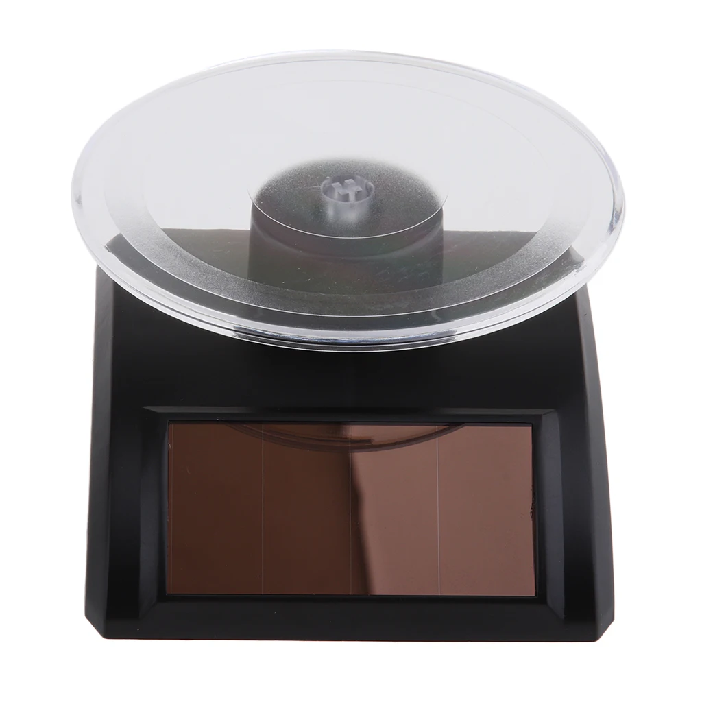 Mini Solar Powered Rotating Display Stand Turntable For Jewelry Pnone Camera Mini Solar Powered Rotating Display Stand Turntable For Jewelry Pnone Camera