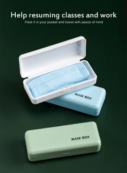 New Portable Disposable Mask Storage Box PP Portable Face Masks Container Waterproof Anti-dust Hygienic Mask Holder Organizer
New Portable Disposable Mask Storage Box PP Portable Face Masks Container Waterproof Anti-dust Hygienic Mask Holder Organizer