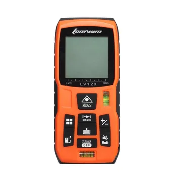 120m Handheld Laser Distance Meter Rangefinders Diastimeter Area Volume Angle Automatic Calibration Range Finder
120m Handheld Laser Distance Meter Rangefinders Diastimeter Area Volume Angle Automatic Calibration Range Finder