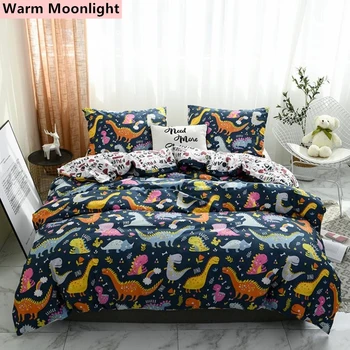 1 Pc Dinosaur Home Duvet Cover+2Pcs Pillowcases Happy Party Bedding Set Cartoon Quilt Cover Twin/Queen/King Size Home textile
1 Pc Dinosaur Home Duvet Cover+2Pcs Pillowcases Happy Party Bedding Set Cartoon Quilt Cover Twin/Queen/King Size Home textile