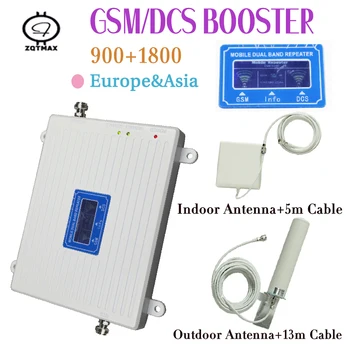 ZQTMAX 2G 4G Cell Phone Signal booster 900 1800 Dual Band lte Cellular Signal Amplifier with 12dBi antenna sets
ZQTMAX 2G 4G Cell Phone Signal booster 900 1800 Dual Band lte Cellular Signal Amplifier with 12dBi antenna sets