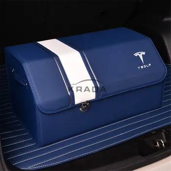 1PC Universal Rear Trunk Storage Box For Tesla Model X Model S Model 3 PU Leather Large Capacity Bag Organizer Car Accessories
1PC Universal Rear Trunk Storage Box For Tesla Model X Model S Model 3 PU Leather Large Capacity Bag Organizer Car Accessories