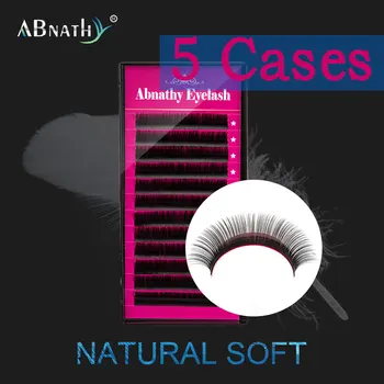 Abnathy 5Case All Sizes Individual Eyelashes J B C D Natural False Eyelashes Mink Classic Eyelash Lash Extension 0.05-0.25mm
Abnathy 5Case All Sizes Individual Eyelashes J B C D Natural False Eyelashes Mink Classic Eyelash Lash Extension 0.05-0.25mm