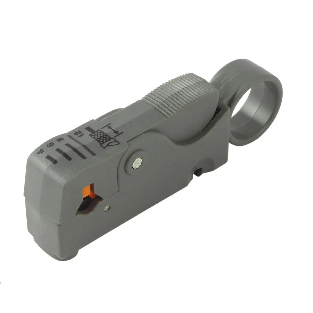 Household Tool Multifunction Rotary Coax Coaxial Cable Cutter Tool Adjustable RG58 RG59 RG6 High Impact Material Wire Stripper
Household Tool Multifunction Rotary Coax Coaxial Cable Cutter Tool Adjustable RG58 RG59 RG6 High Impact Material Wire Stripper