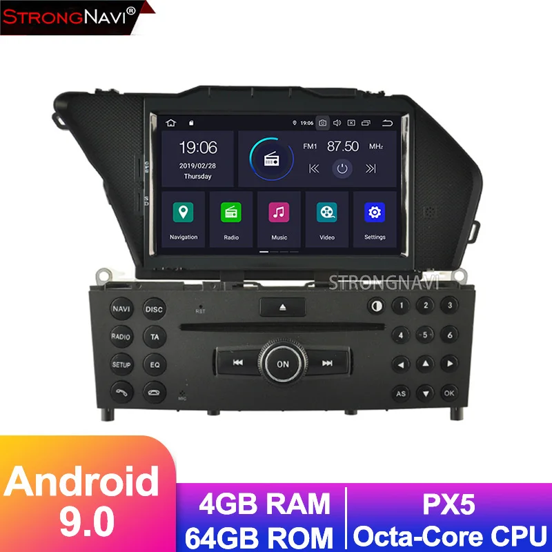 7 inch Android 9.0 Car DVD Player for MERCEDES BENZ GLK 2008 2009 2010 car multimedia player with WIFI Rear View camera GPS BT
7 inch Android 9.0 Car DVD Player for MERCEDES BENZ GLK 2008 2009 2010 car multimedia player with WIFI Rear View camera GPS BT