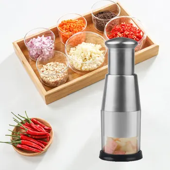 Hot Garlic Chopper Stainless Steel Garlic Cutter Multifunctional Manual Chopping Tool Time Saver for Vegetables Salads D
Hot Garlic Chopper Stainless Steel Garlic Cutter Multifunctional Manual Chopping Tool Time Saver for Vegetables Salads D