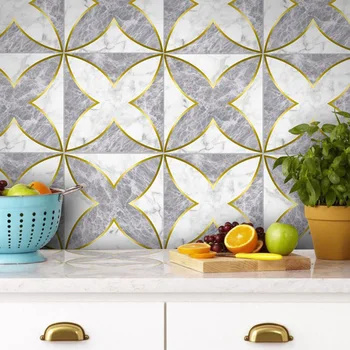 Moroccan Wall Stickers Marble PVC Waterproof Self Adhesive Wallpaper Kitchen Furniture Bathroom DIY Arab Tile Sticker Carrelage
Moroccan Wall Stickers Marble PVC Waterproof Self Adhesive Wallpaper Kitchen Furniture Bathroom DIY Arab Tile Sticker Carrelage
