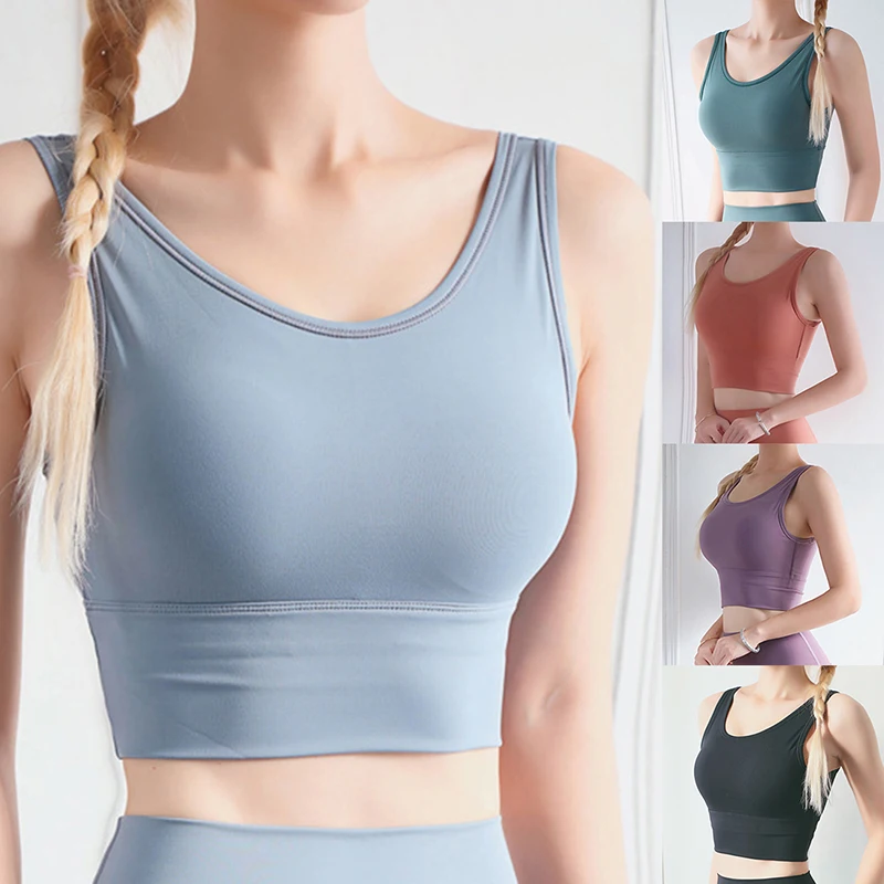 LOOZYKIT Sports Bras Women Backless Yoga Bras Vest Underwear Bralette Seamless Tank Top Fitness Athletic Running Gym Yoga Top
LOOZYKIT Sports Bras Women Backless Yoga Bras Vest Underwear Bralette Seamless Tank Top Fitness Athletic Running Gym Yoga Top