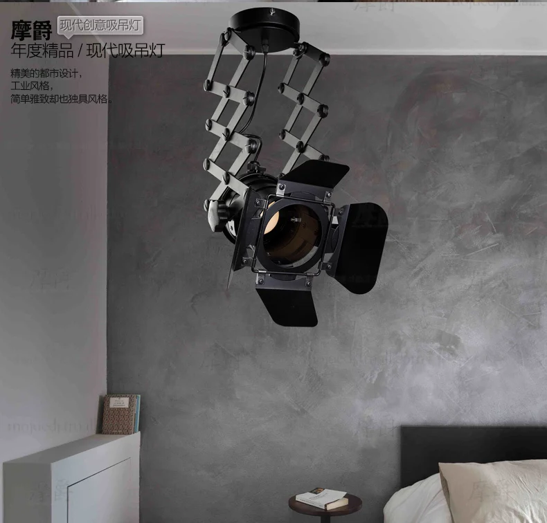 Modern Suspension Luminaire Retro American Industrial Cameras Clips Pendant Light Balcony Study Bedroom hanglamp
Modern Suspension Luminaire Retro American Industrial Cameras Clips Pendant Light Balcony Study Bedroom hanglamp