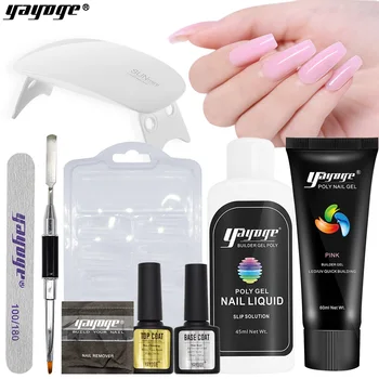 BE ship Yayoge 60ML Poly Nail Gel Set For Nais Extension Quick Builder UV Gel Varnish Nail Tips Poly nail gel Arrived 2-7 days
BE ship Yayoge 60ML Poly Nail Gel Set For Nais Extension Quick Builder UV Gel Varnish Nail Tips Poly nail gel Arrived 2-7 days