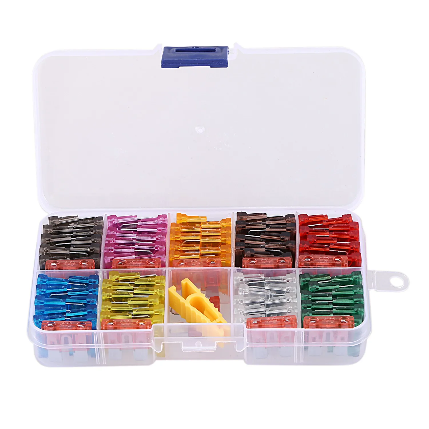 100Pcs Medium Car Fuses 2A 3A 5A 7.5A 10A 15A 20A 25A 30A 40A + Clip Amp with Plastic Box Assortment Auto Blade Fuse Suv
100Pcs Medium Car Fuses 2A 3A 5A 7.5A 10A 15A 20A 25A 30A 40A + Clip Amp with Plastic Box Assortment Auto Blade Fuse Suv