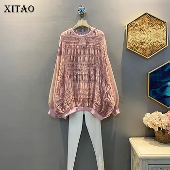 XITAO Korean Style Women Pullover Full Sleeve Casual Loose Plus Size 2020 Spring Summer New Small Fresh Shirt DMY4837
XITAO Korean Style Women Pullover Full Sleeve Casual Loose Plus Size 2020 Spring Summer New Small Fresh Shirt DMY4837