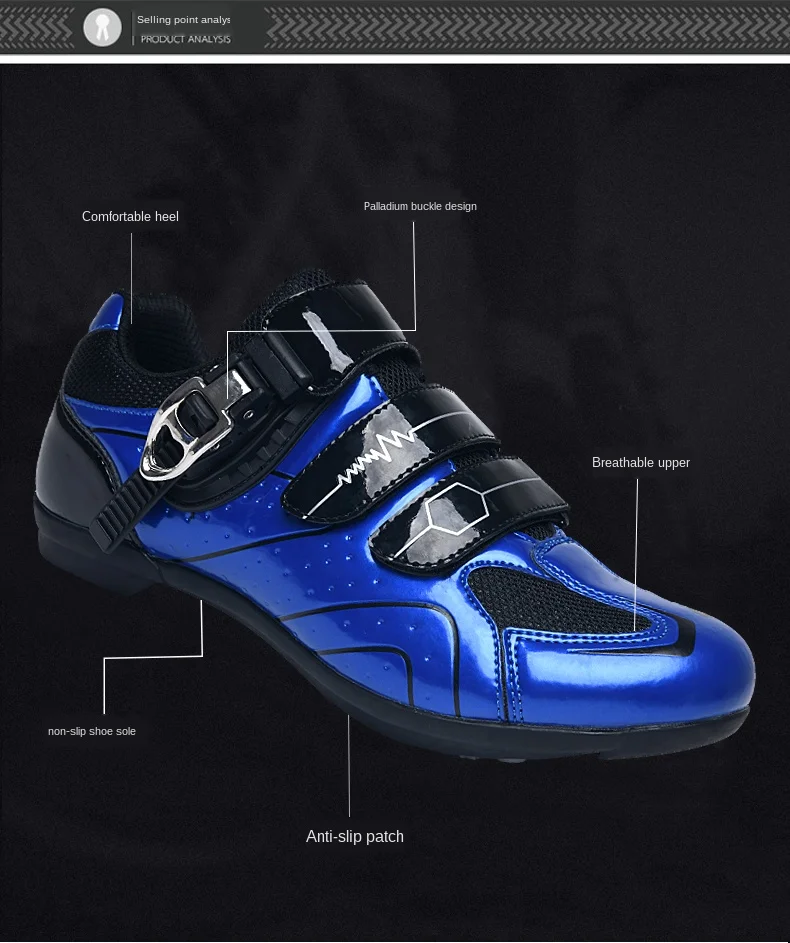 Menandwomen bicycle shoes sports entertainment cycling shoes high quality men's shoes outdoor automatic shoes mountain bikeshoes