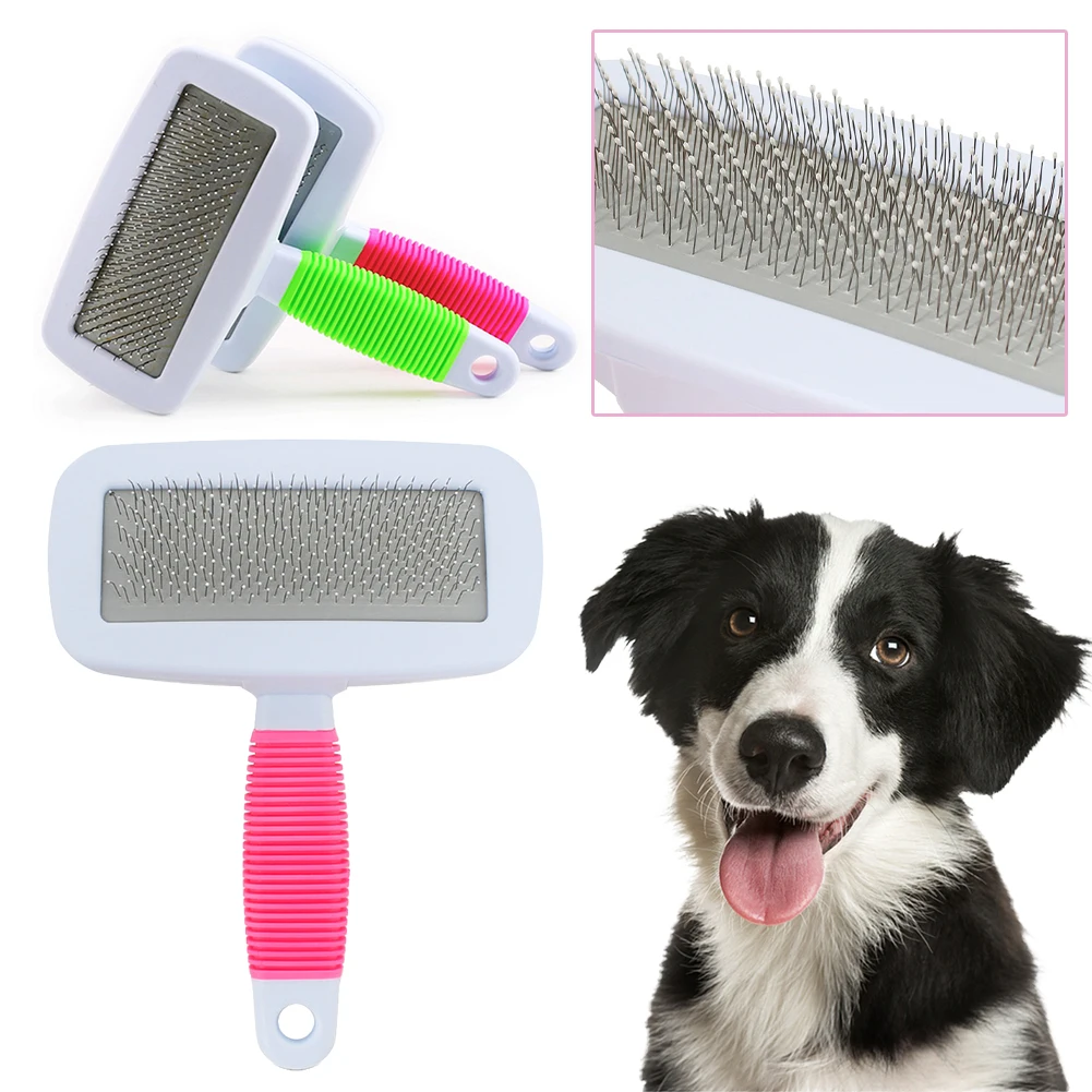 Pet Comb For Dogs Grooming Tool Hair Brush Remover Dog Cat Non-slip Handle Comb Pet Hair Brush For Small Dog Pet Supplies
Pet Comb For Dogs Grooming Tool Hair Brush Remover Dog Cat Non-slip Handle Comb Pet Hair Brush For Small Dog Pet Supplies
