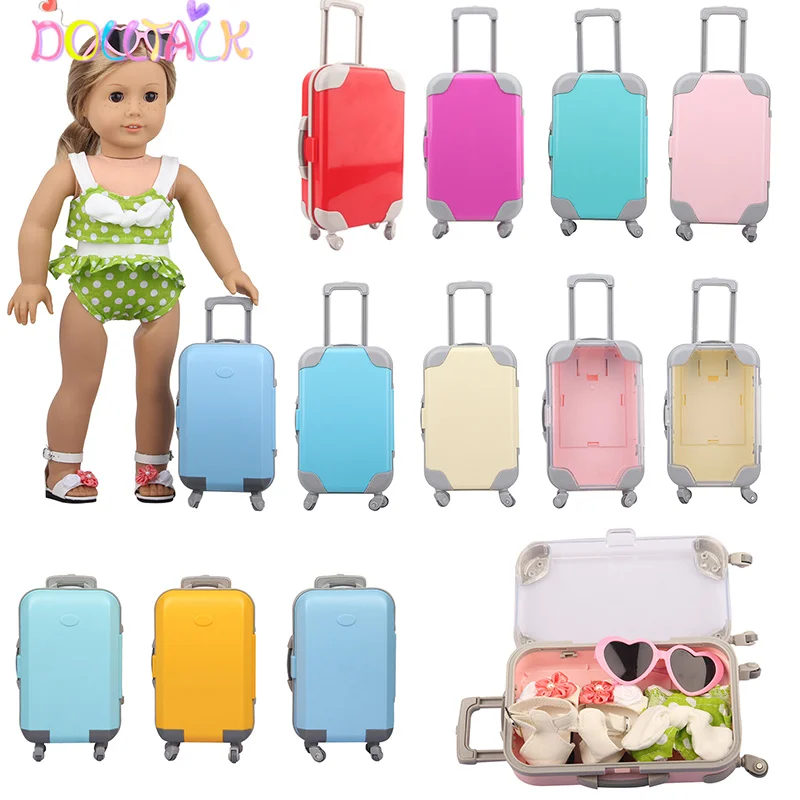 Toy Accessories Toys A Variety Of Color Matching Suitcases, Suitable For 18-inch American Dolls & 43cm newborn Baby Dolls
Toy Accessories Toys A Variety Of Color Matching Suitcases, Suitable For 18-inch American Dolls & 43cm newborn Baby Dolls