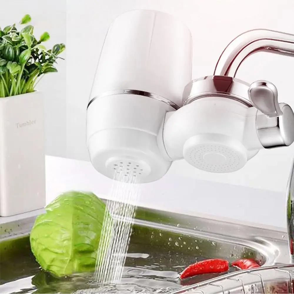 Mini Tap Water Purifier Kitchen Faucet Washable Ceramic Percolator Water Filter Filtro Rust Bacteria Removal Replacement Tools
Mini Tap Water Purifier Kitchen Faucet Washable Ceramic Percolator Water Filter Filtro Rust Bacteria Removal Replacement Tools
