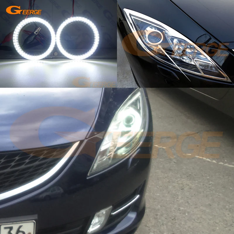 Для mazda 6 Mazda6 MK2 2008 2009 2010 2011 2012 Европа версия ультра яркий SMD светодиодный