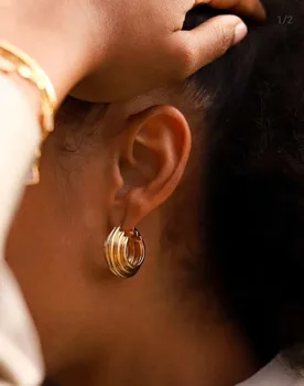 Brass Geo Layered Drop Earrings Women Jewelry Punk Party Gown Runway rare Boucle Korean Japan Trendy Hiphop Top Ins
Brass Geo Layered Drop Earrings Women Jewelry Punk Party Gown Runway rare Boucle Korean Japan Trendy Hiphop Top Ins