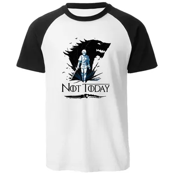 Game Of Thrones Mens Raglan short sleeve tee shirts top Not Today Arya Hip Hop t-shirts summer Hot Sale 100% cotton 2020 clothes 
Game Of Thrones Mens Raglan short sleeve tee shirts top Not Today Arya Hip Hop t-shirts summer Hot Sale 100% cotton 2020 clothes