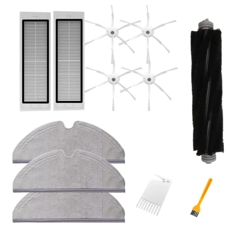 12PCS Main Brush Side Brushes HEPa Filter Cleaning Tool Replacements for Xiaomi Xiaowa Roborock Vacuum Cleaner
12PCS Main Brush Side Brushes HEPa Filter Cleaning Tool Replacements for Xiaomi Xiaowa Roborock Vacuum Cleaner