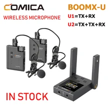 Comica BoomX-U U1 U2 Wireless Microphone Broadcasting Live Level Multi-Functional Mini UHF Transmitters Receiver for Camera DSLR
Comica BoomX-U U1 U2 Wireless Microphone Broadcasting Live Level Multi-Functional Mini UHF Transmitters Receiver for Camera DSLR