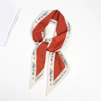 Spring And Summer Korean Fashion Girl Temperament Small Silk Scarf Long Belt Hit Color Striped Scarf C150
Spring And Summer Korean Fashion Girl Temperament Small Silk Scarf Long Belt Hit Color Striped Scarf C150
