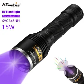 Alonefire SV13 15W UV Flashlight LED 365nm Ultra Violet Ultraviolet Invisible Torch UV Black Light Pet Urine Stains Detector Sco
Alonefire SV13 15W UV Flashlight LED 365nm Ultra Violet Ultraviolet Invisible Torch UV Black Light Pet Urine Stains Detector Sco