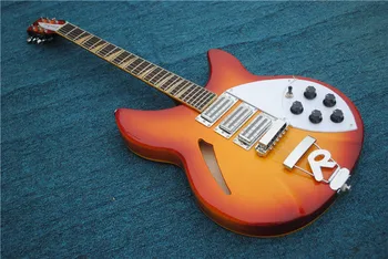 Orange Burst Twelve-String Ricken 360 Model Electric Guitar, Factory Customized Hollow Rick Guitar, Free Shipping
Orange Burst Twelve-String Ricken 360 Model Electric Guitar, Factory Customized Hollow Rick Guitar, Free Shipping