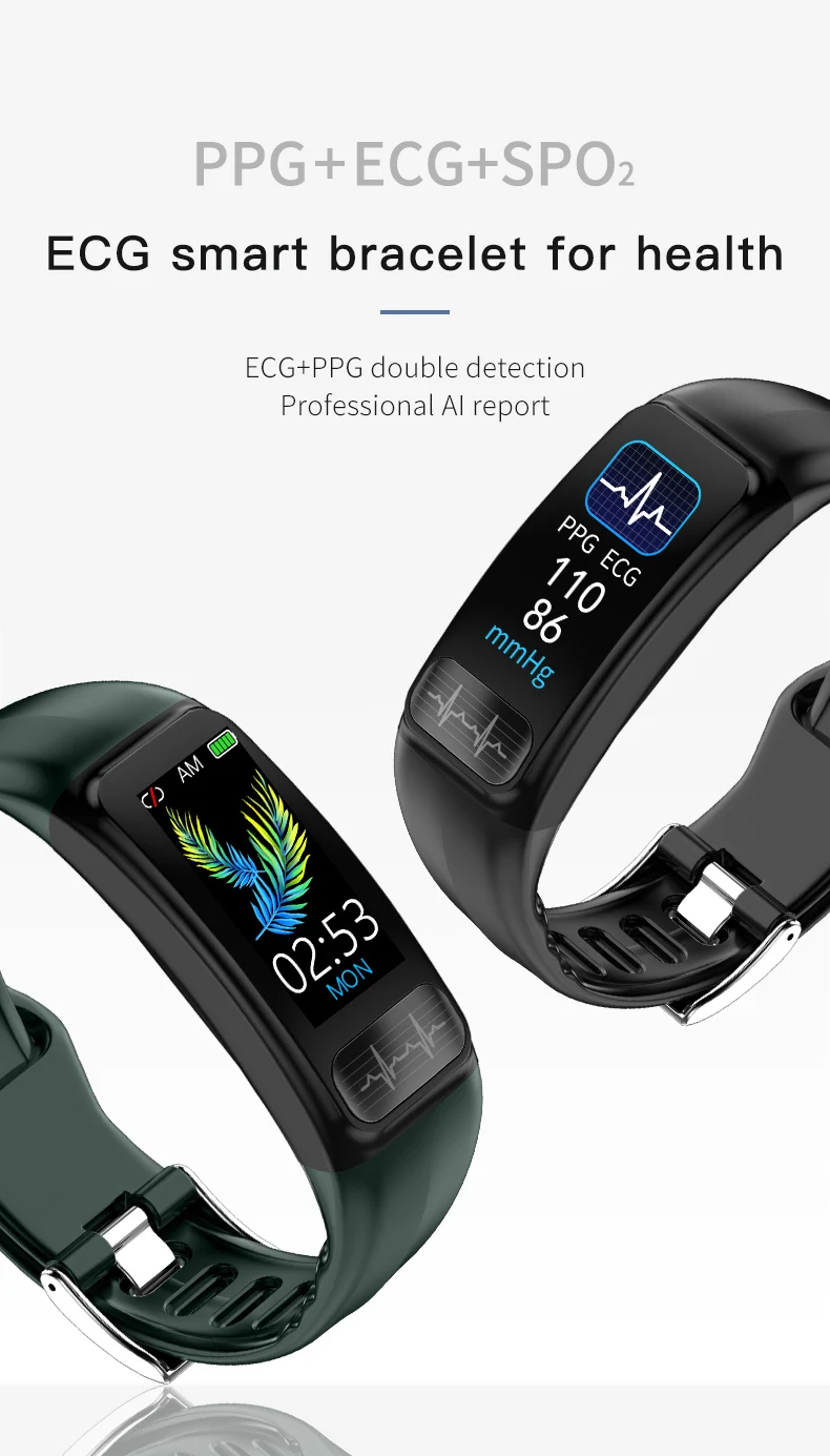 Blood Pressure Heart Rate Monitor Smartband H6fe801db988b4f8bbd8c2ab30d2bbadeK.jpg - Blood Pressure Heart Rate Monitor Smartband