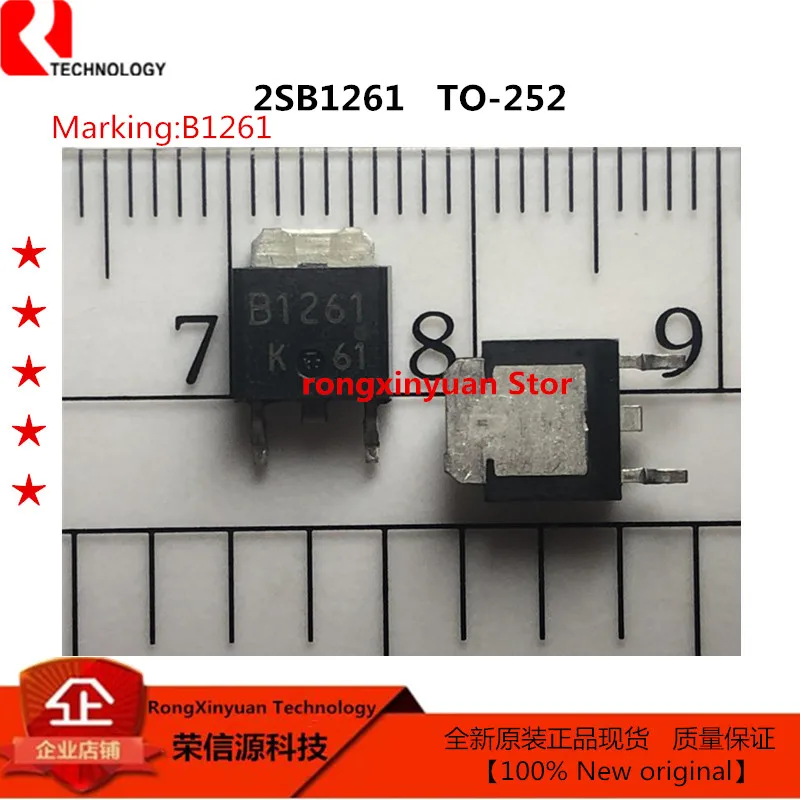 ТРАНЗИСТОР 2SB1261 B1261 TO-252 2SB1261-Z-E1 PNP, кремниевый эпитаксиальный, MP-3, 100%, 10 шт.
ТРАНЗИСТОР 2SB1261 B1261 TO-252 2SB1261-Z-E1 PNP, кремниевый эпитаксиальный, MP-3, 100%, 10 шт.