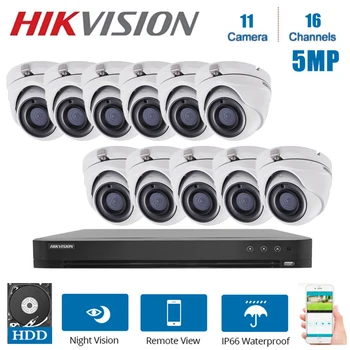 Hikvision 5MP 16-channel Network Kits with 11PCS 5MP Dome Cameras Security Night Vision CCTV Security System Kits
Hikvision 5MP 16-channel Network Kits with 11PCS 5MP Dome Cameras Security Night Vision CCTV Security System Kits