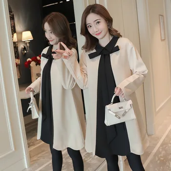 Maternity Clothes Winter New Style Korean-style plus Velvet Fashion Models Dress Stand Collar Base Shirt Fashion Mom Winter
Maternity Clothes Winter New Style Korean-style plus Velvet Fashion Models Dress Stand Collar Base Shirt Fashion Mom Winter