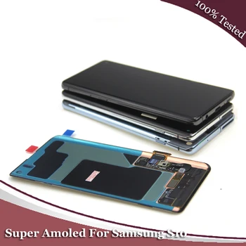 Super Amoled For SAMSUNG Galaxy S10 G973F G973FD Display S10+ Plus G975F G975FD +Touch Screen Digitizer Assembly
Super Amoled For SAMSUNG Galaxy S10 G973F G973FD Display S10+ Plus G975F G975FD +Touch Screen Digitizer Assembly