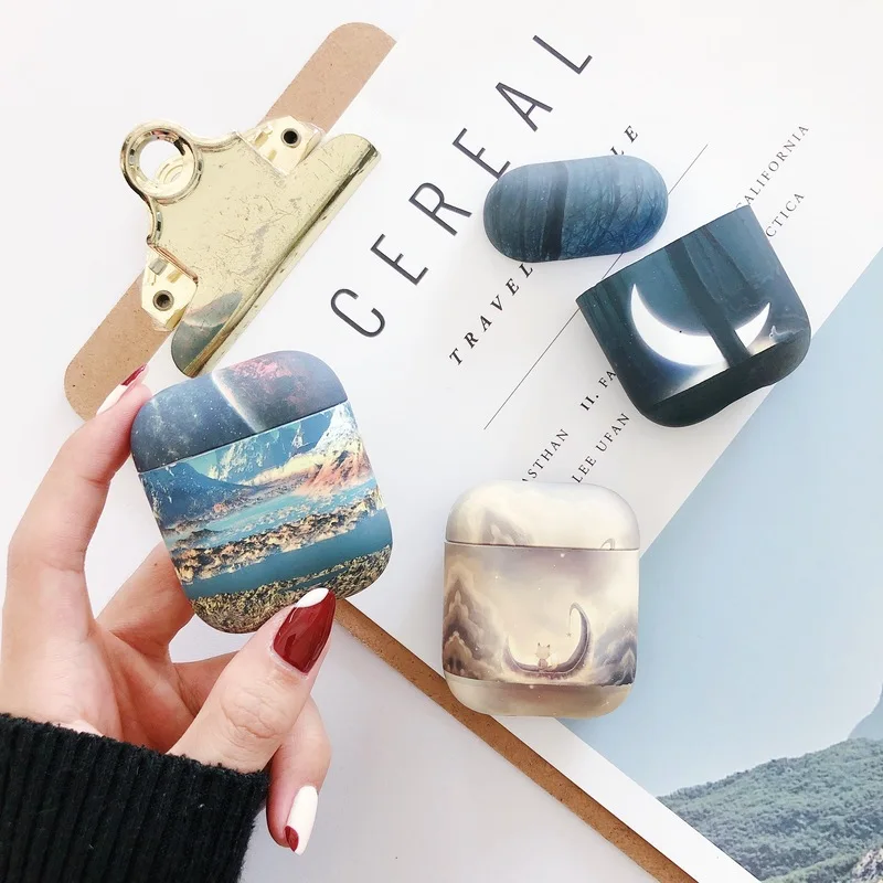 Beautiful Landscape Painting Headphones Case box suitable for Apple Airpods I II Case,Bluetooth Headset case with Soft Silicone
Beautiful Landscape Painting Headphones Case box suitable for Apple Airpods I II Case,Bluetooth Headset case with Soft Silicone
