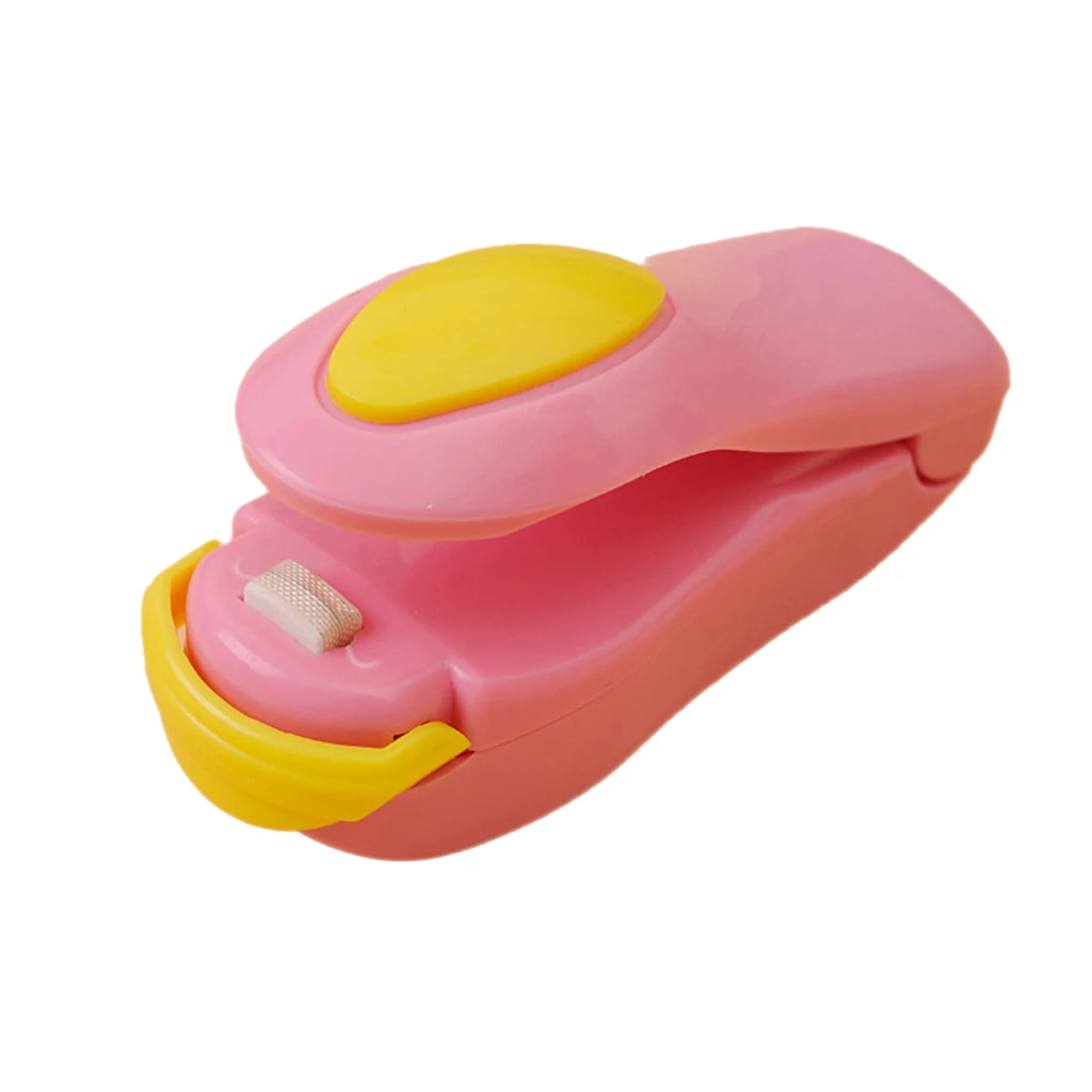 Portable Mini Sealer Sealing Machine for Plastic Bags Sealing Food Preservation Storage Hand Press Bag Sealer Packing Supplies