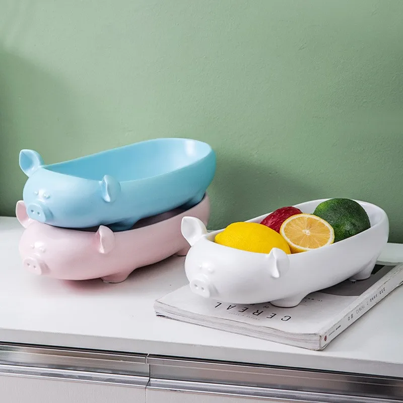 Lovely Color Ceramics Piggy Fruit Tray Salad Bowl Bone China Dinnerware Sets Household Products Table Decoration
Lovely Color Ceramics Piggy Fruit Tray Salad Bowl Bone China Dinnerware Sets Household Products Table Decoration