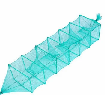 Portable Foldable Shrimp Cage Fishing Net Catcher Trap Crab Crayfish Lobster Fishing Network 1.3 m 7 section 4 holes
Portable Foldable Shrimp Cage Fishing Net Catcher Trap Crab Crayfish Lobster Fishing Network 1.3 m 7 section 4 holes