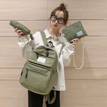 JULYCCINO Luxury three-piece waterproof nylon backpack women Large capacity girl school bags for Teenage girl Travel backpacks
JULYCCINO Luxury three-piece waterproof nylon backpack women Large capacity girl school bags for Teenage girl Travel backpacks