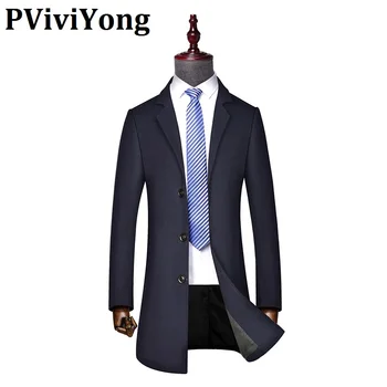 PViviYong 2020 new arrival autumn&winter high quality wool trench coat men, Fashion Single row bucklet jacket men 518
PViviYong 2020 new arrival autumn&winter high quality wool trench coat men, Fashion Single row bucklet jacket men 518