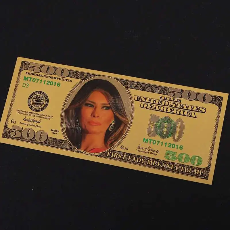 Melania Knavs Trump America's First Lady #45 Million Dollar Note Bill USA SELLER 