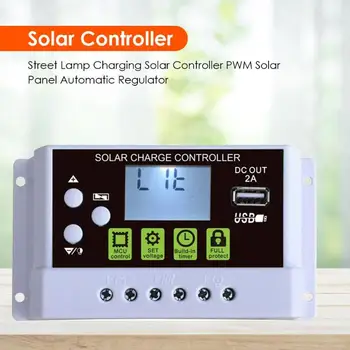 Solar Power Controller Intelligent PWM Charging Mode Automatic Solar Panel Battery Regulator with Data Memory Function
Solar Power Controller Intelligent PWM Charging Mode Automatic Solar Panel Battery Regulator with Data Memory Function