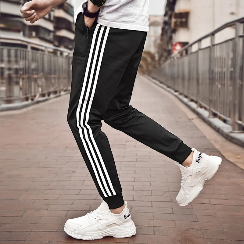 Casual Pants Men's Autumn Clothing-Skinny Pants Korean-style Beam Leg Trousers Sweatpants Sports MEN'S Pants Both Sides Zipper 
Casual Pants Men's Autumn Clothing-Skinny Pants Korean-style Beam Leg Trousers Sweatpants Sports MEN'S Pants Both Sides Zipper