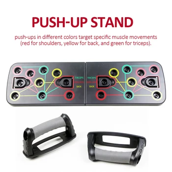 Unisex Push Up Rack Push-up Stand Board Gym Home Comprehensive Fitness Tool Exercise Sports Body Building Training
Unisex Push Up Rack Push-up Stand Board Gym Home Comprehensive Fitness Tool Exercise Sports Body Building Training