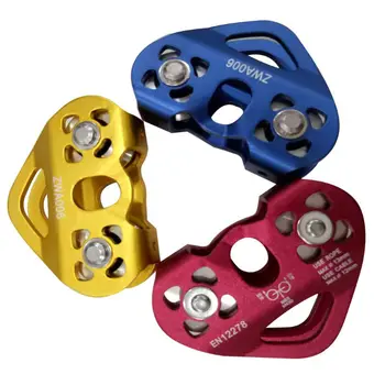 30KN Double Trolley Pulley Aluminum Zip Line Rock Climbing Mountaineering Rescue
30KN Double Trolley Pulley Aluminum Zip Line Rock Climbing Mountaineering Rescue