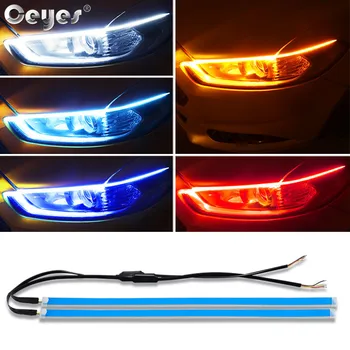 Ceyes 2pcs Daytime Running Lights Turn Signal Led DRL DRL Led Strip Light Auto Accessories Brake Side Lights Headlights For Car
Ceyes 2pcs Daytime Running Lights Turn Signal Led DRL DRL Led Strip Light Auto Accessories Brake Side Lights Headlights For Car