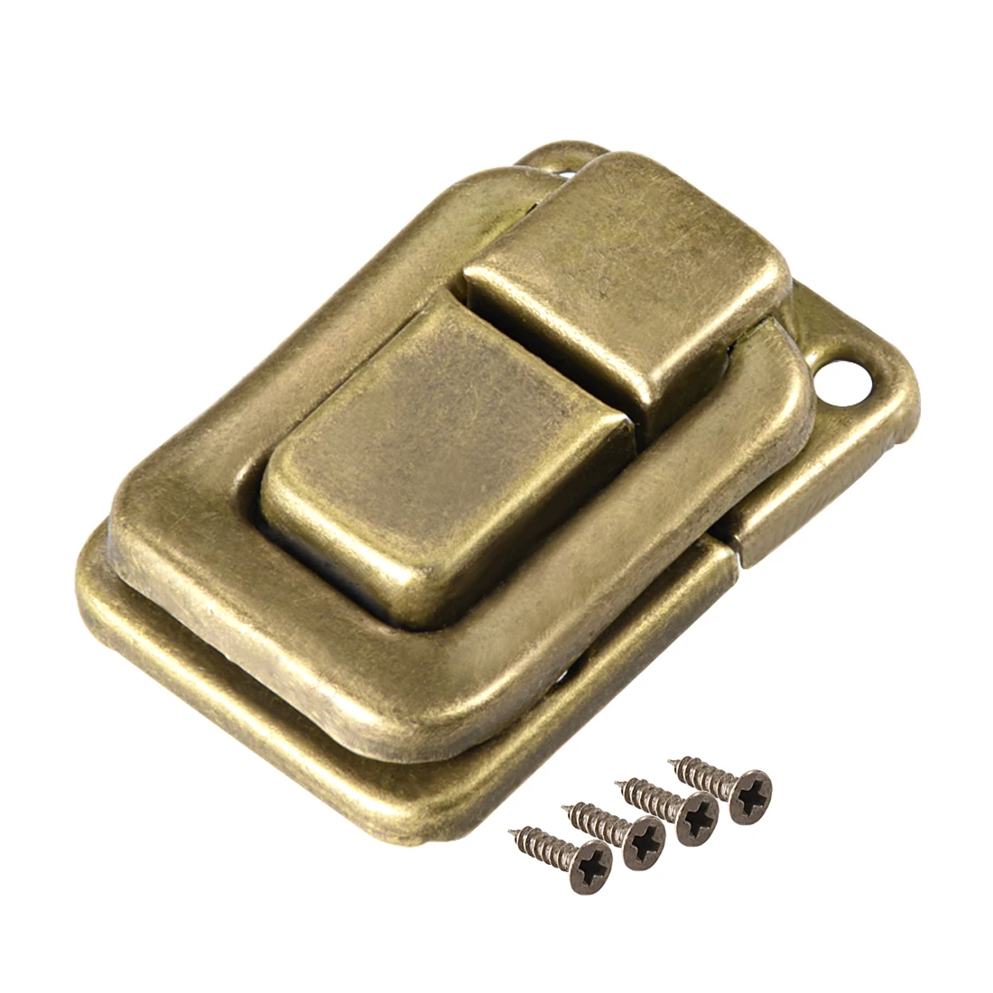 uxcell Toggle Latch Retro Style Silver Tone Decorative Hasp Jewelry Suitcase Box Catch w Screws
uxcell Toggle Latch Retro Style Silver Tone Decorative Hasp Jewelry Suitcase Box Catch w Screws