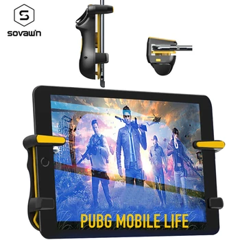 For iPad PUBG Trigger Controller Gamepad L1R1 Fire Aim Button Joystick Grip Continuous Shoot For iOS Tablet FPS Game Accessories
For iPad PUBG Trigger Controller Gamepad L1R1 Fire Aim Button Joystick Grip Continuous Shoot For iOS Tablet FPS Game Accessories