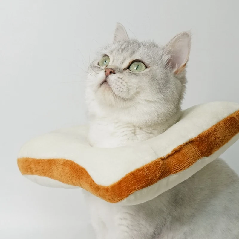 Cat Recovery Healing collar Bread Shaped Soft Wound Healing Elizabethan Collar Medical Protection Neck Ring For Pets
Cat Recovery Healing collar Bread Shaped Soft Wound Healing Elizabethan Collar Medical Protection Neck Ring For Pets