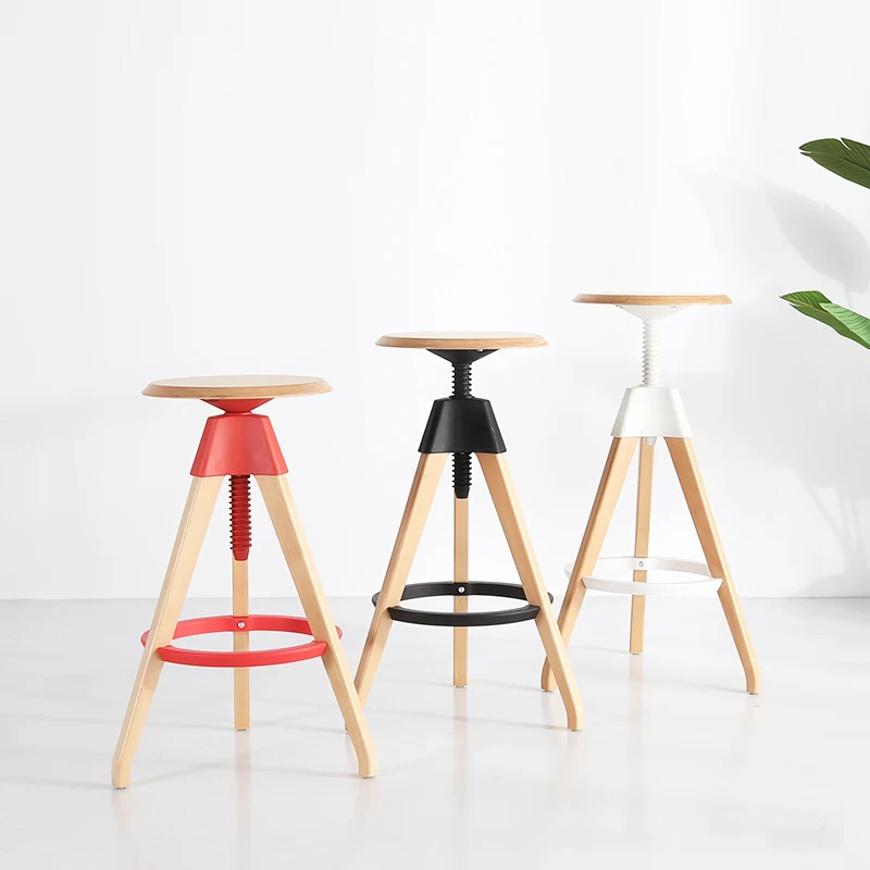 Simple European Solid Wood Round Rotary Lifting Creative Design High Stand Bar Chair Bar Chair Bar Bench Rotary Lifting Wood
Simple European Solid Wood Round Rotary Lifting Creative Design High Stand Bar Chair Bar Chair Bar Bench Rotary Lifting Wood